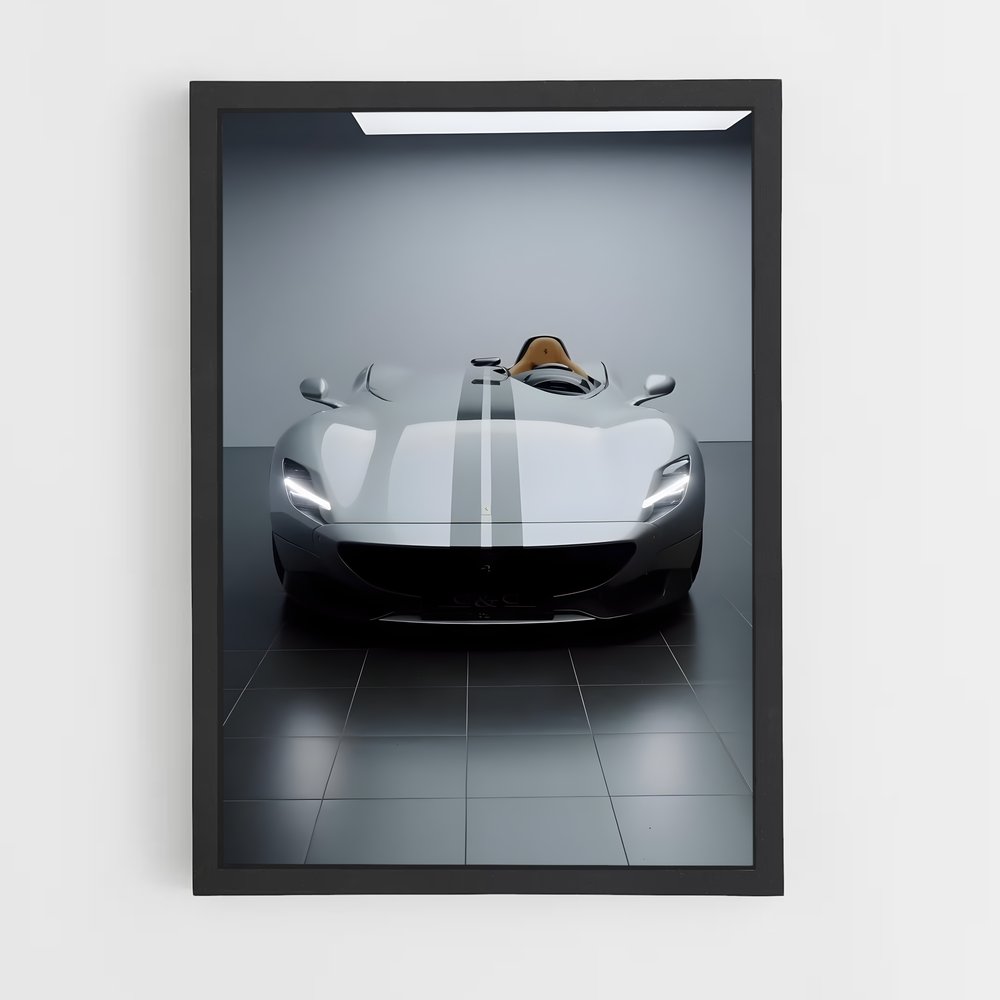 Poster Monza Élégance – affiche Ferrari (vue 2)
